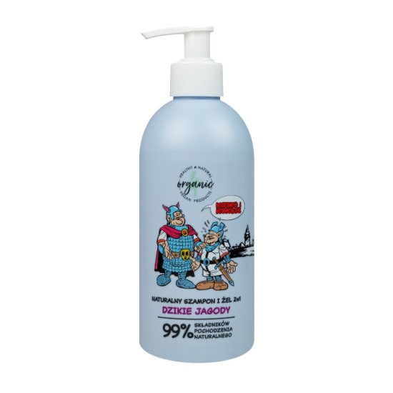 2u1 Prirodni šampon i gel za tuširanje za decu WildBerries Kajko i Kokos 4organic 350ml 2u1 Prirodni šampon i gel za tuširanje za decu WildBerries Kajko i Kokos 4organic 350ml