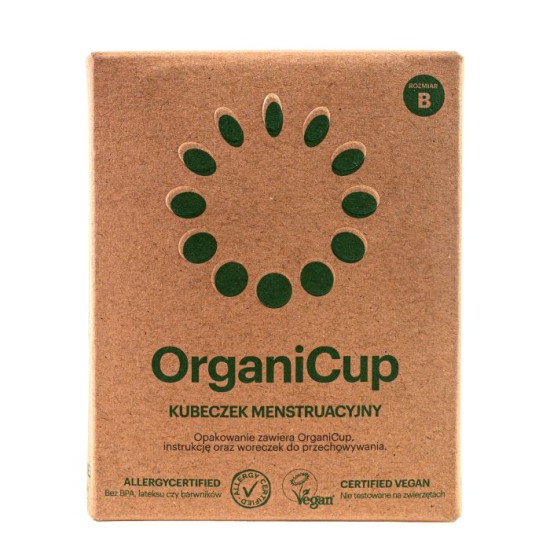 Menstrualna čaša veličine B OrganiCup 1kom Menstrualna čaša veličine B OrganiCup 1kom
