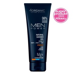Prirodni gel za tuširanje za muškarce 3u1 Men Power 4organic 250ml