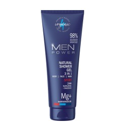 Prirodni gel za tuširanje za muškarce 3u1 Men Power  Sport 4organic 250ml
