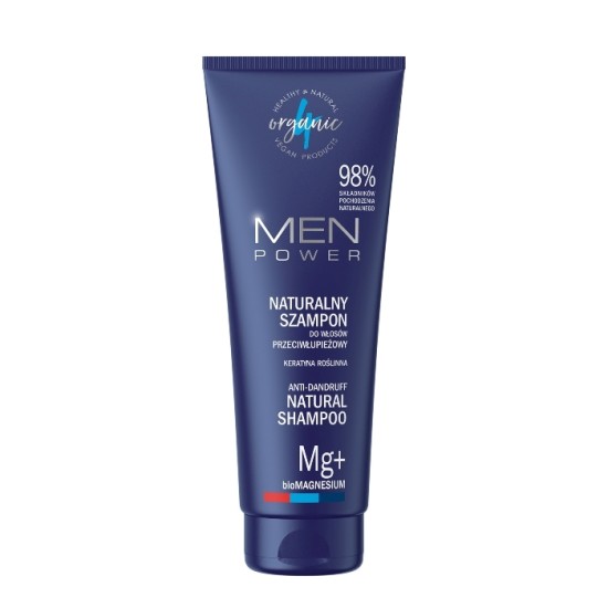 Prirodni šampon protiv peruti za muškarce Men Power 4organic 250ml Prirodni šampon protiv peruti za muškarce Men Power 4organic 250ml