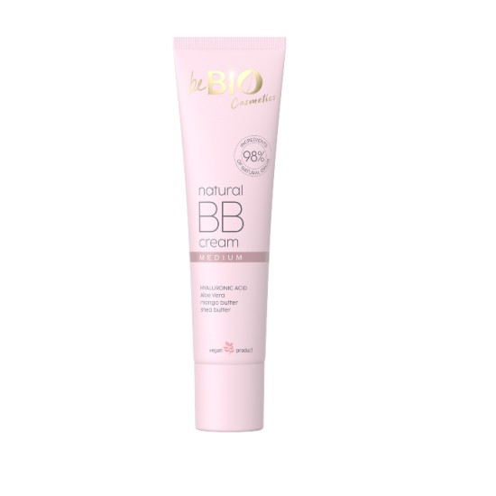 BB krema za lice - medium beBio natural 30ml BB krema za lice - medium beBio natural 30ml