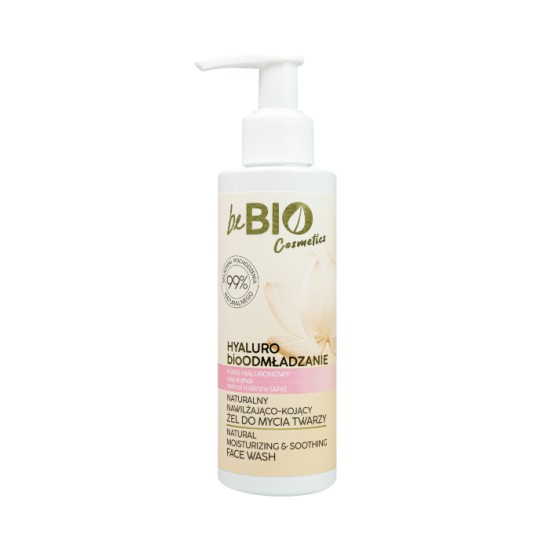 Gel za čišćenje lica sa hijaluronskom kiselinom beBio natural 150ml