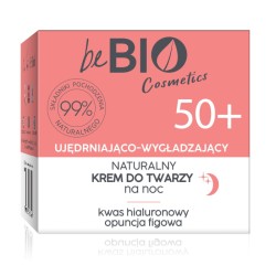 Noćna krema za lice protiv bora 50+ beBio natural 50ml