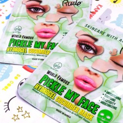 Maska za lice sa ekstratom krastavca Pickle My Face Hydrogel (5 pack) 
