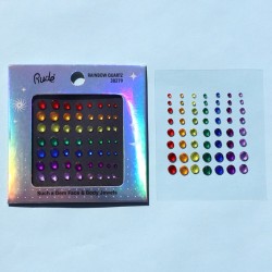 Samolepljivi kristali za lice i telo Such a Gem Rainbow Quartz