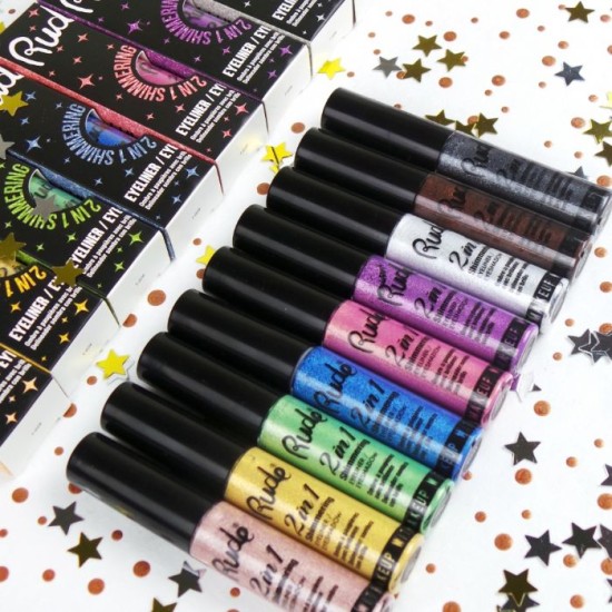 Ajlajner i senka za oči 2 u 1