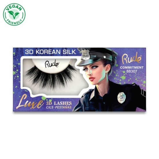 Svilene trepavice na traci Luxe 3D Korean Silk - Commitment