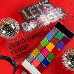 Paleta boja za lice i telo Disco Dance Floor ProFX Palette 