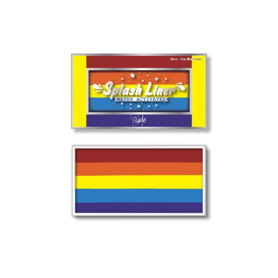 Splash Liner - Over The Rainbow 810079380725 Ecobeauty Splash Liner - Over The Rainbow 810079380725 Ecobeauty