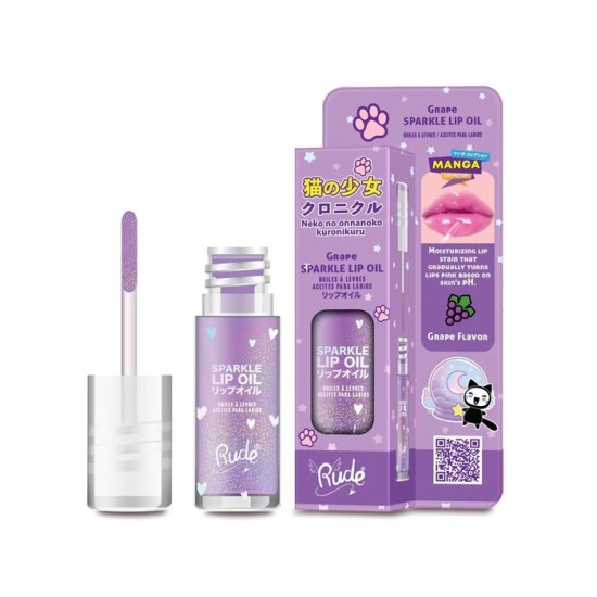 Ruž za usne - Manga Collection Manga Sparkle Lip Oil 810079382675 Ecobeauty Ruž za usne - Manga Sparkle Lip Oil