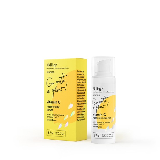 Serum za lice sa vitaminom C za sve tipove kože 30 ml - KILIG Serum za lice sa vitaminom C za sve tipove kože 30 ml - KILIG