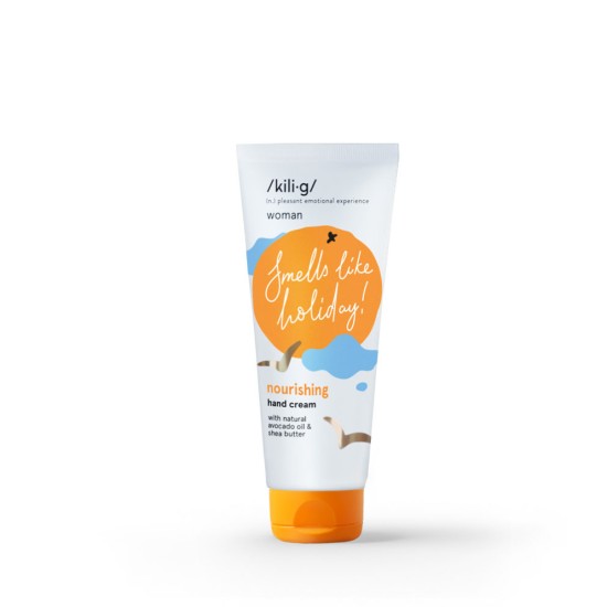 Krema za ruke sa eteričnim uljima mandarine 75 ml - KILIG Krema za ruke sa eteričnim uljima mandarine 75 ml - KILIG