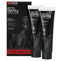 Crna pasta za zube za izbeljivanje sa crnim ugljem Ecodenta BLACK 100 ml