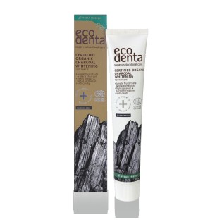 Crna pasta za zube sa ukusom voća džungle Ecodenta 75 ml