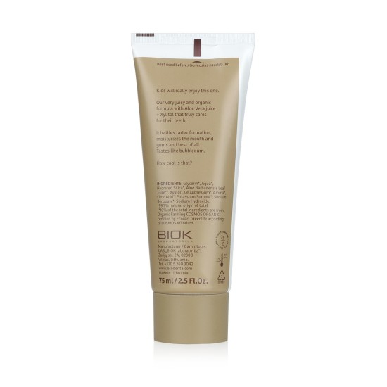 Dečija pasta za zube sa ukusom sočnog voća COSMOS ORGANIC 75ml