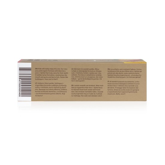 Dečija pasta za zube sa ukusom sočnog voća COSMOS ORGANIC 75ml