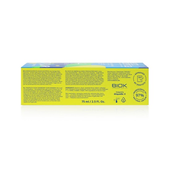 Dečija pasta za zube protiv nastanka karijesa COLOUR SURPRISE 75ml Dečija pasta za zube protiv nastanka karijesa COLOUR SURPRISE 75ml
