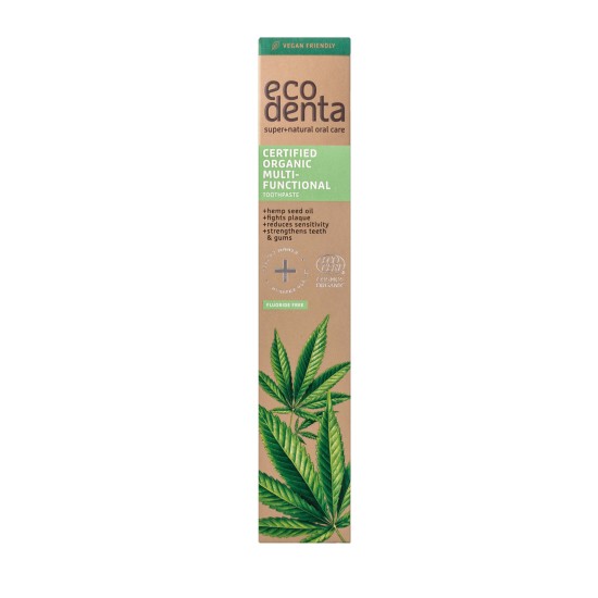 Pasta za zube sa uljem semena kanabisa Ecodenta 75 ml Pasta za zube sa uljem semena kanabisa Ecodenta 75 ml